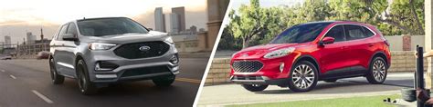 Ford Edge Vs Ford Escape Main Differences You Need To Know
