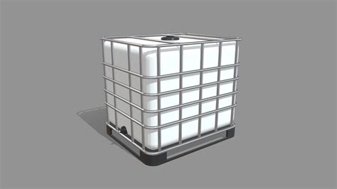Ibc Water Tank Container Buy Royalty Free 3d Model By Cgbee Cgbee