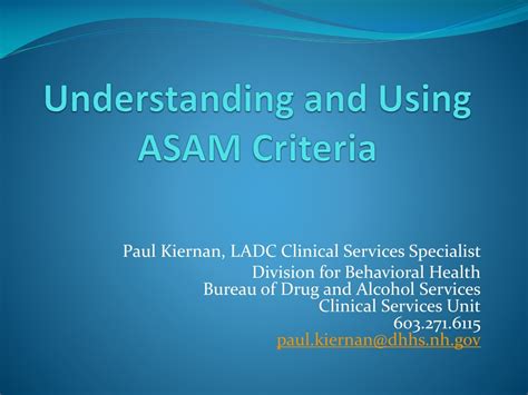 Ppt Understanding And Using Asam Criteria Powerpoint Presentation