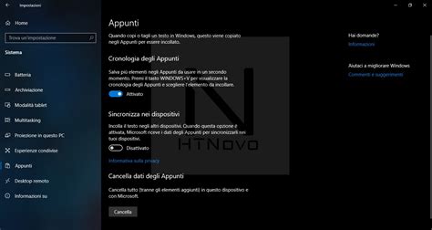 La Nuova Funzionalità Appunti In Windows 10 Versione 1809 October 2018