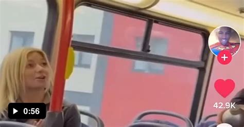man tries harassing woman on a bus 9gag