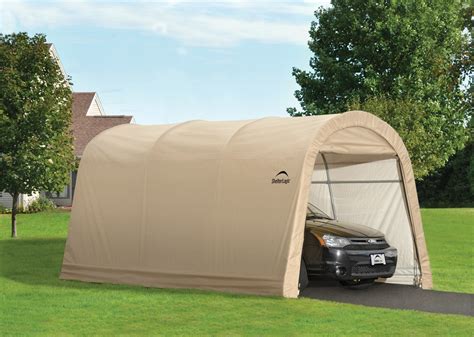 Shelterlogic Autoshelter Roundtop 1015 Portable Garage 10 Ft X 15