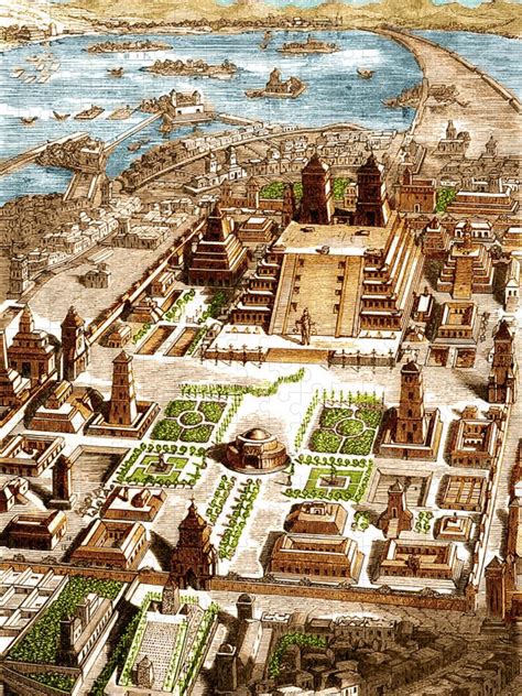Tenochtitlan Aztec City State Jigsaw Puzzle By Science Source Pixels