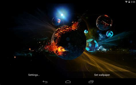 Space Live Wallpaper For Pc Space Wallpaper Live Wallpapers Hd Apk