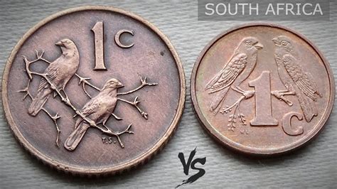 South African Cent Coins From South Africa Youtube