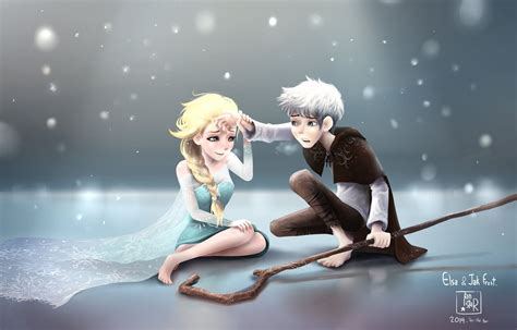 Elsa And Jack Frost Jack Frost Jelsa Elsa