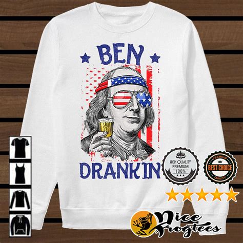 American Flag Ben Drankin Benjamin Franklin Shirt Hoodie And Sweater
