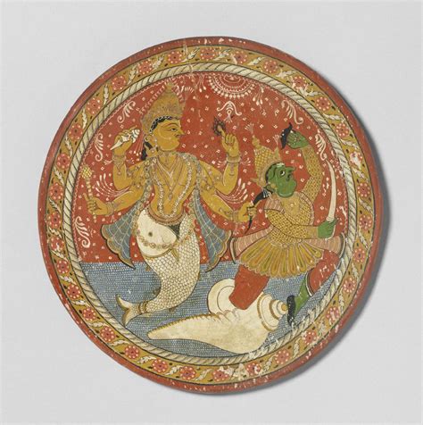 Matsyavatara The Fish Incarnation Of Vishnu South Asian Art