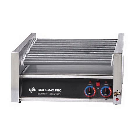 Star Grill Max Pro 30sc Duratec Hot Dog Roller Grill