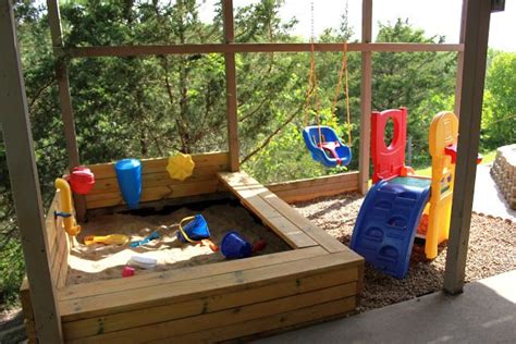 The Under Deck Sandbox And Playground Between 3 Sistersbetween 3