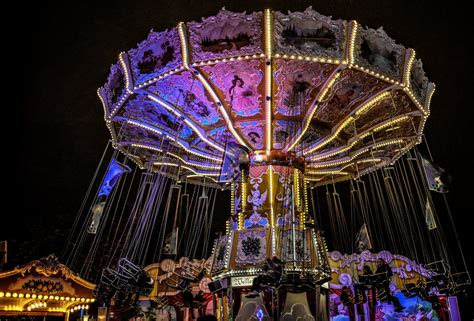 Free Images Carnival Amusement Park Carousel Float Colorful
