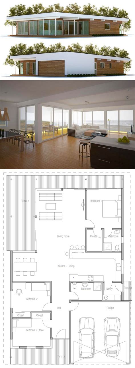 Minimalist House Design Floor Plan Modern House Desig