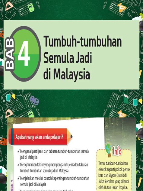 Tumbuh Tumbuhan Semula Jadi Di Malaysia Pdf