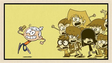 Image Tlhts Linc Running With Remotepng The Loud House