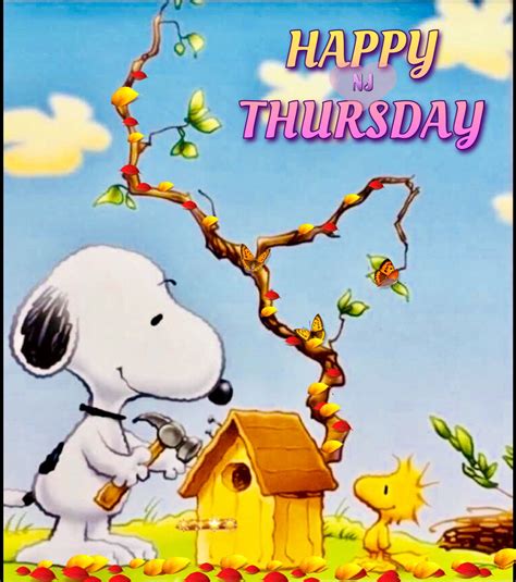 Happy Thursday Snoopy Happy Dance Snoopy Love Snoopy Funny