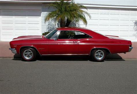 1966 Chevrolet Impala Ss 2 Door Hardtop Side Profile 73017