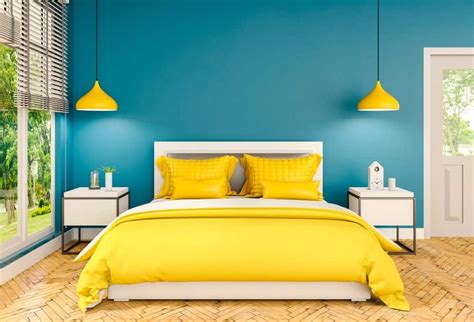 35 Multi Colored Bedroom Ideas Photos Yellow Bedroom Decor Blue