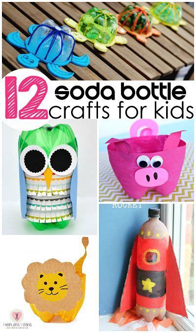 Soda Bottle Craft Ideas For Kids To Make Soda Bottle Crafts Water