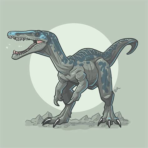 Its Day Eight Of Jurassicjune Today Ive Illustrated The Baryonyx