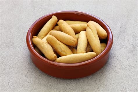 Picos Spanish Breadsticks Stock Photo Image Of Cazuela 184507276