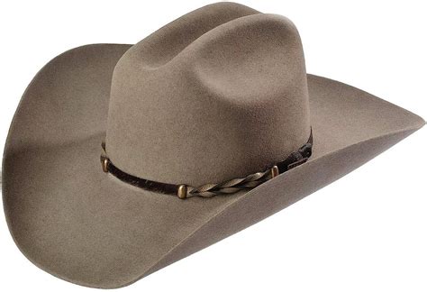 Stetson Mens Stone Portage 4x Buffalo Felt Cowboy Hat Sbprtg 724220