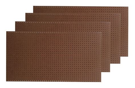 Tempered Wood Pegboard Hardwood Pegboard Panel With 100 Lb Load