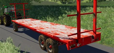 Fs19 Load King 50 Ton Oilfield Trailer Wjeep And Booster V1 1