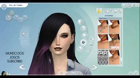 The Sims 4 Create A Simgothic Girl Youtube