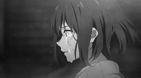 On Waxen Wings Anime Llorando Triste Chica Anime Chica De Anime