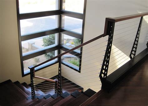 Modern Stair Railing And Balcony Railing Las Vegas Nv Keuka Studios