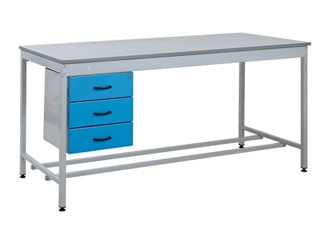 Taurus Utility Workbenches Bench With Triple Drawer Workbenches