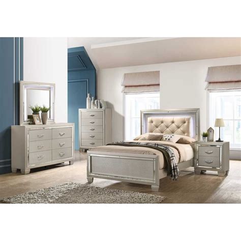 Smaller than a full bedroom set, twin size bedroom sets have a lot to offer, giving kids plenty of room to stretch out without swimming in their sheets. Rent to Own Elements International 6-Piece Platinum Twin ...
