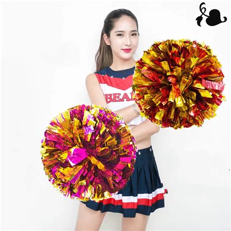 1pcs cheerleading pompoms cheerleaders pom poms buy at the price of 3 25 in