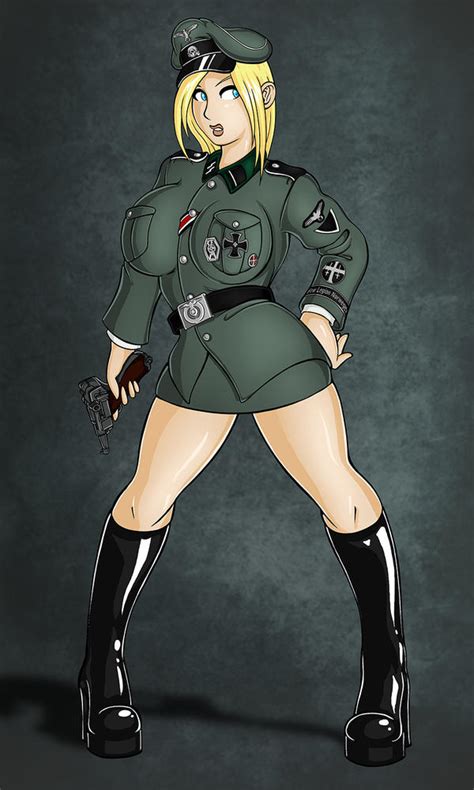 Waffen Ss Girl By Cybergaze On Deviantart