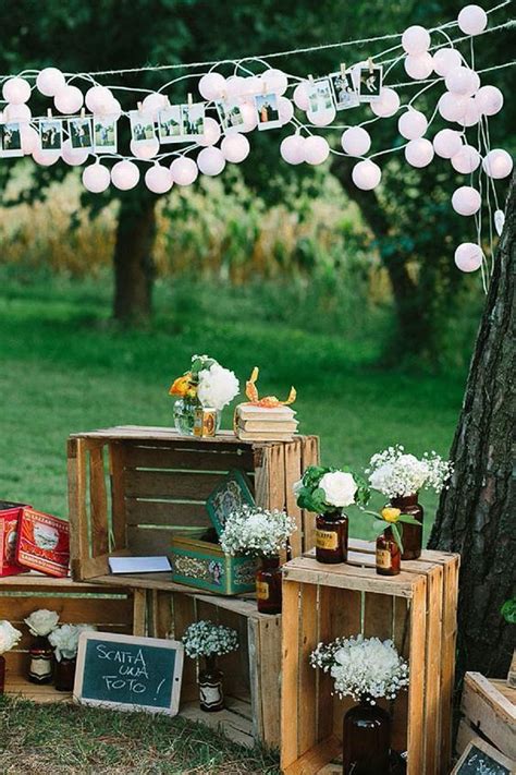 30 Perfect Ideas For A Rustic Wedding Pallet Wedding
