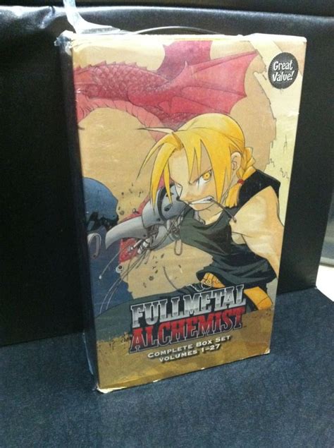 Graphic Novel Fullmetal Alchemist Series 1 27 Manga Box Set New Rare