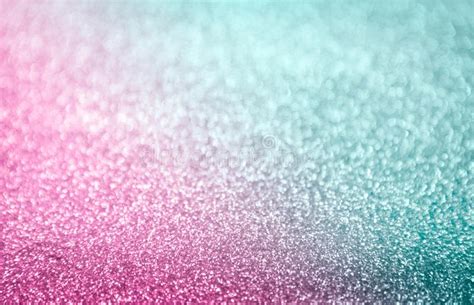 Teal Glitter Background