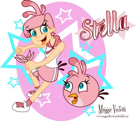 Angry Birds Stella Stella By Meganlovesangrybirds On Deviantart