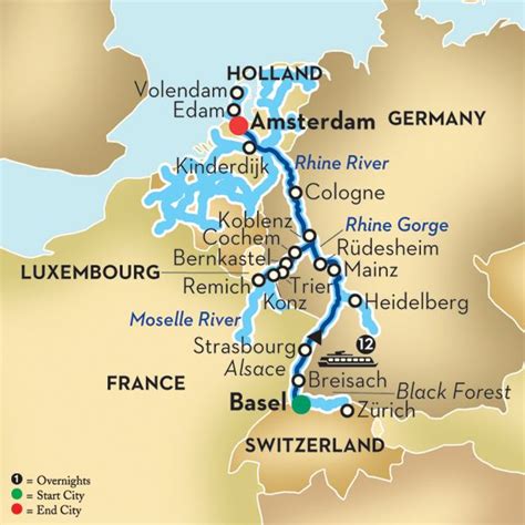 Avalon River Cruises Map Rhine Moselle 600×600 Píxeis Secret