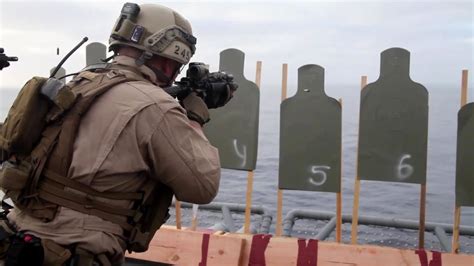 Us Marines Conduct Deck Shoot Youtube