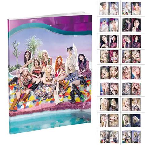 Twice 9th Mini Album Moreandmore Photobook K Pop Photo Book Card