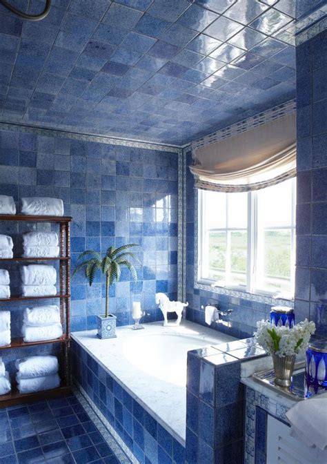 Blue green bathroom tiles, own bathroom which can here serene white walls wood brown colored floor tiles but wanted add some color would definitely blue sea green love turquoise. 36 blue and white bathroom tile ideas and pictures 2020