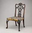 After a design by Thomas Chippendale | Side chair (one of a pair ...