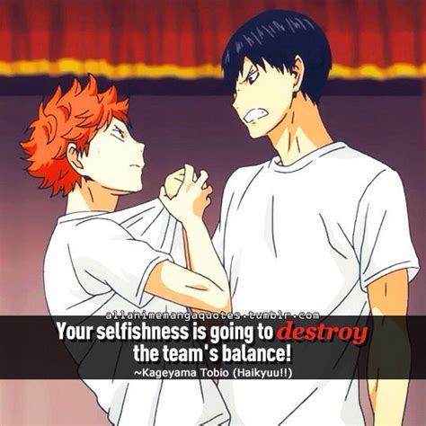 Adapted from the ever popular shounen jump manga, the story could be brought down to. Haikyuu!! Quote | Anime quotes inspirational, Anime quotes, Manga quotes