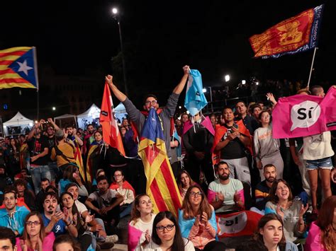 Catalan Independence Referendum Region Votes Overwhelmingly For
