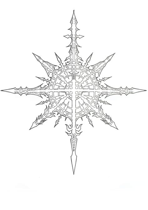 Chaos Symbol By Banished Shadow On Deviantart Chaos Tattoo Star
