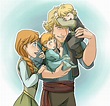 Anna and Kristoff's Family - Frozen Fan Art (35465424) - Fanpop