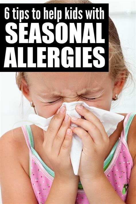 6 Tips To Help Kids With Seasonal Allergies