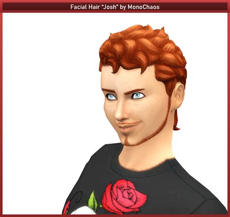 Facial Hair Monochaoss Sims Cc