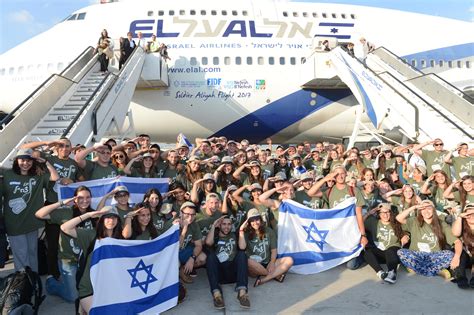 Aliyah Flight Brings In 125 Recruits To Israeli Army Among Others